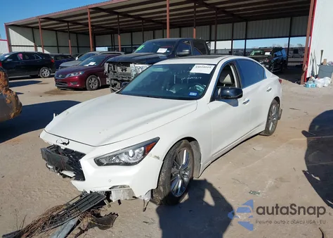2024 Infiniti Q50 Luxe z USA, uszkodzony, nr VIN JN1EV7BP3RM600319